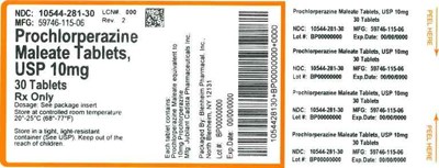 Label (Label Prochlorperazine Maleate Tabs 10mg Bpi(10544 281 30) Jubilant(59746 115 06) Rev2)